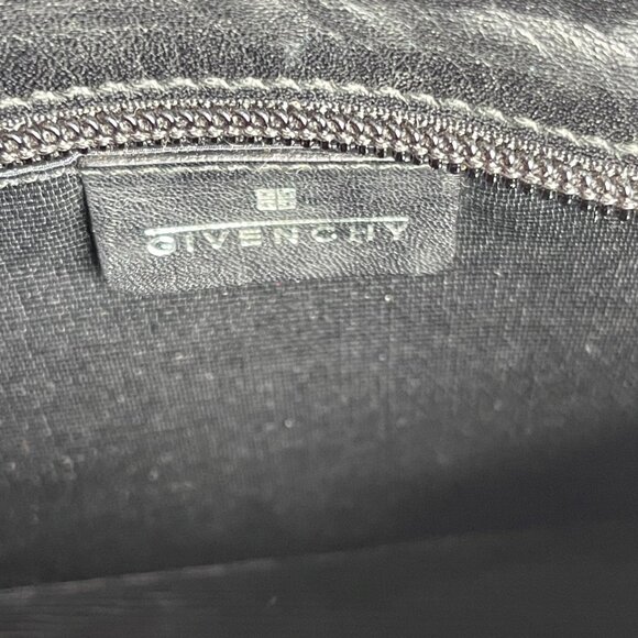 Givenchy Nylon and Calf Leather Handbag - Orange - Preowned - Picture 10 of 15